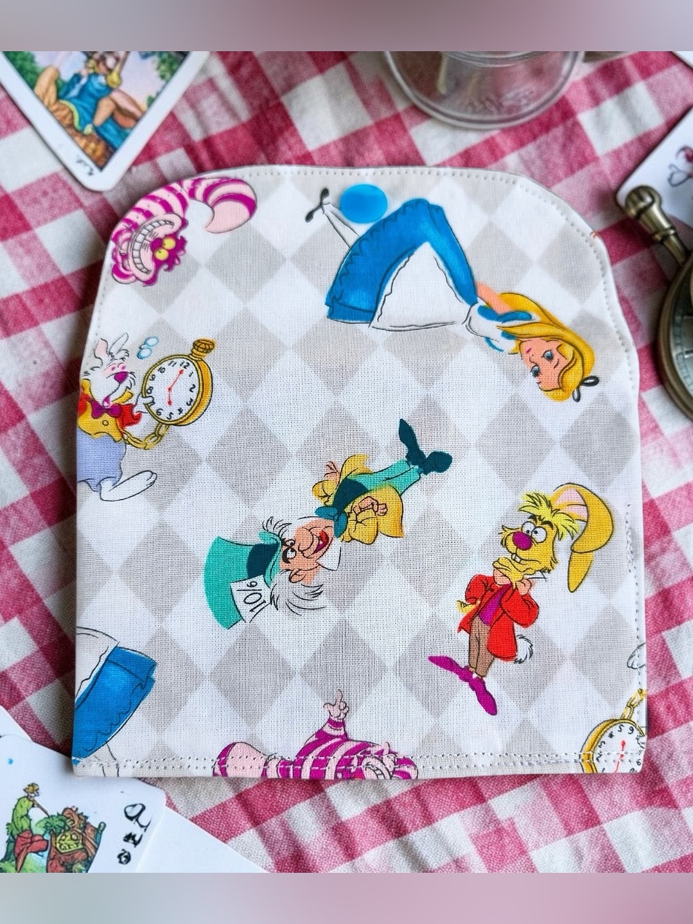 Alice Theme Kids Wallet Gift Card Holder New Handmade